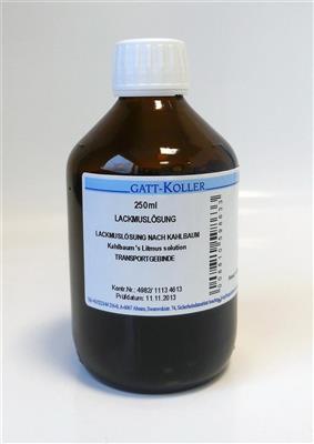 Lackmus-Lösung nach Kahlbaum, 250 ml 