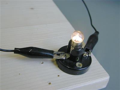 Glühlampe 6 V, 2,4 W, Sockel E 10 