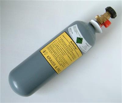 Stahlflasche 2 l, Kohlendioxid 