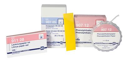 Phenolphthaleinpapier, Nachfüll- packung mit 3 Rollen