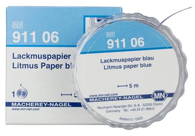 Lackmuspapier blau, Rolle pH-Indikator ohne Farbskala