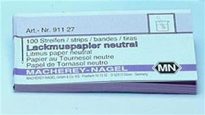Lackmuspapier neutral, Heftchen pH-Indikator ohne Farbskala
