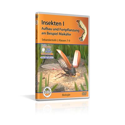 Insekten I - Aufbau und Fortpflanzung am Beispiel Maikäfer GIDA-DVD