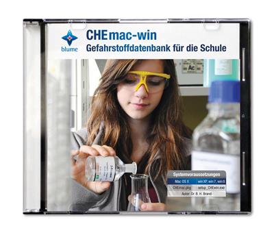 Gefahrstoffmanagement-Software CHEmac-win, CD für Windows und Mac