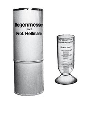Regenmesser nach Prof. Hellmann 