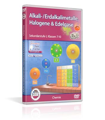 Alkali-/Erdalkalimetalle, Halogene & Edelgase  GIDA-DVD
