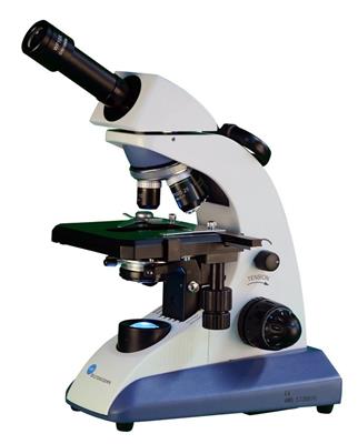 Monokulares Mikroskop BMS EduLed FLArQ mit Abbe-Kondensor und Kreuztisch