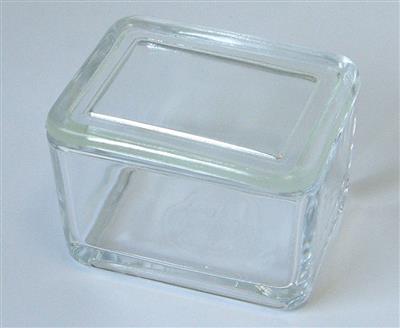 Glaskasten mit Falzdeckel für Färbetrog H 1205 