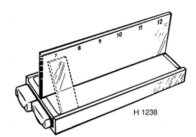 Trockenständer aus Plexiglas 