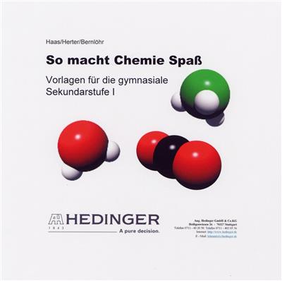 "So macht Chemie Spaß" Versuchsanleitungen auf CD-ROM