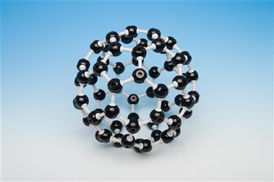 Buckminster-Fulleren C 60 Kristallgittermodell Molymod