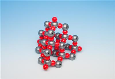 Quarz-Siliciumdioxid-Kompakt- Modell, Molymod