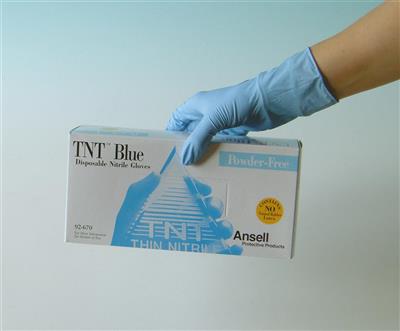 Nitril-Einmalhandschuhe Touch N Tuff puderfrei, 100 Stück, Größe XL