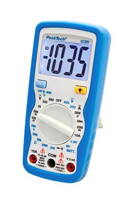 Digitalmultimeter 3 1/2-stellig, CAT III 