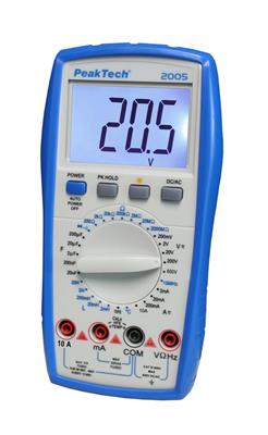 Digitalmultimeter 3½-stellig, CAT III 