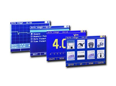 Grafikmultimeter 4 5/6-stellig mit Bluetooth und Datenlogger