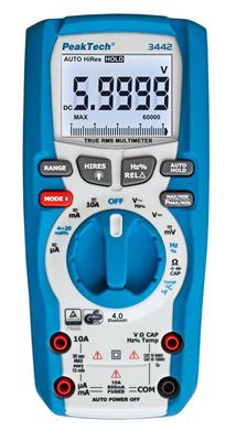 Digitalmultimeter, 60.000 Counts 1000V AC/DC mit Bluetooth, TrueRMS