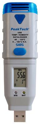 USB-Datalogger, Temperatur und Luftfeuchtigkeit, 32.000 Punkte