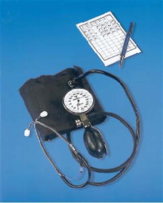 Blutdruckmessgerät mit Stethoskop 