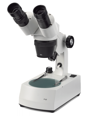 Stereomikroskop mit Auf-, Durch- und Mischlicht, Objektive 2x/4x