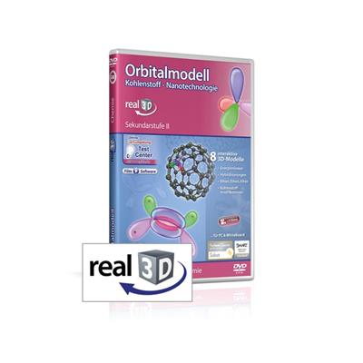 Orbitalmodell real3D-Software, DVD