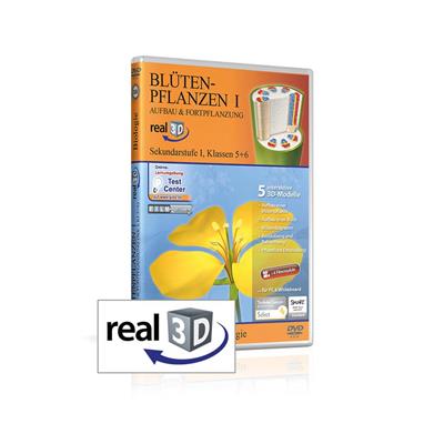 Blütenpflanzen I, real3D-Software, DVD 