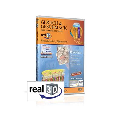 Geruch & Geschmack real3D-Software, DVD