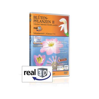 Blütenpflanzen II real3D-Software, DVD