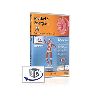 Muskel & Energie I real3D-Software, DVD