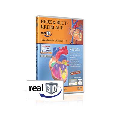 Herz & Blutkreislauf real3D-Software, DVD