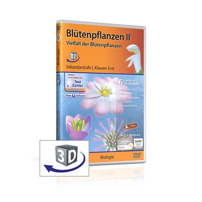 Blütenpflanzen II real3D-Software, DVD