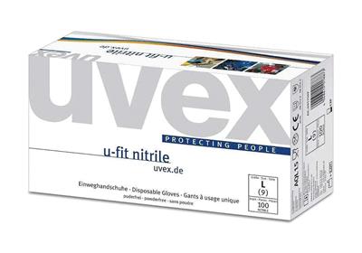 uvex Nitril-Einmalhandschuhe, ungepudert Größe L