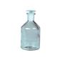 Enghalsflasche 50 ml, farblos mit NS-Glasstopfen 