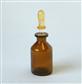 Steilbrust-Pipettenflasche 50 ml Braunglas, NS-Tropfpipette