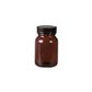 Weithals-Verpackungsflasche, 50ml Braunglas, GL 32