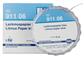 Lackmuspapier blau, Rolle pH-Indikator ohne Farbskala