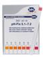 pH-Fix Indikatorstäbchen  5,1 - 7,2 Packung mit 100 Stäbchen 6 x 85 mm