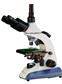 Trinokulares Mikroskop BMS EduLed FLArQ mit Abbe-Kondensor und Kreuztisch