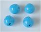 Stickstoff-Atom, blau 3 Löcher, 107°, d 23 mm, 10 Stück